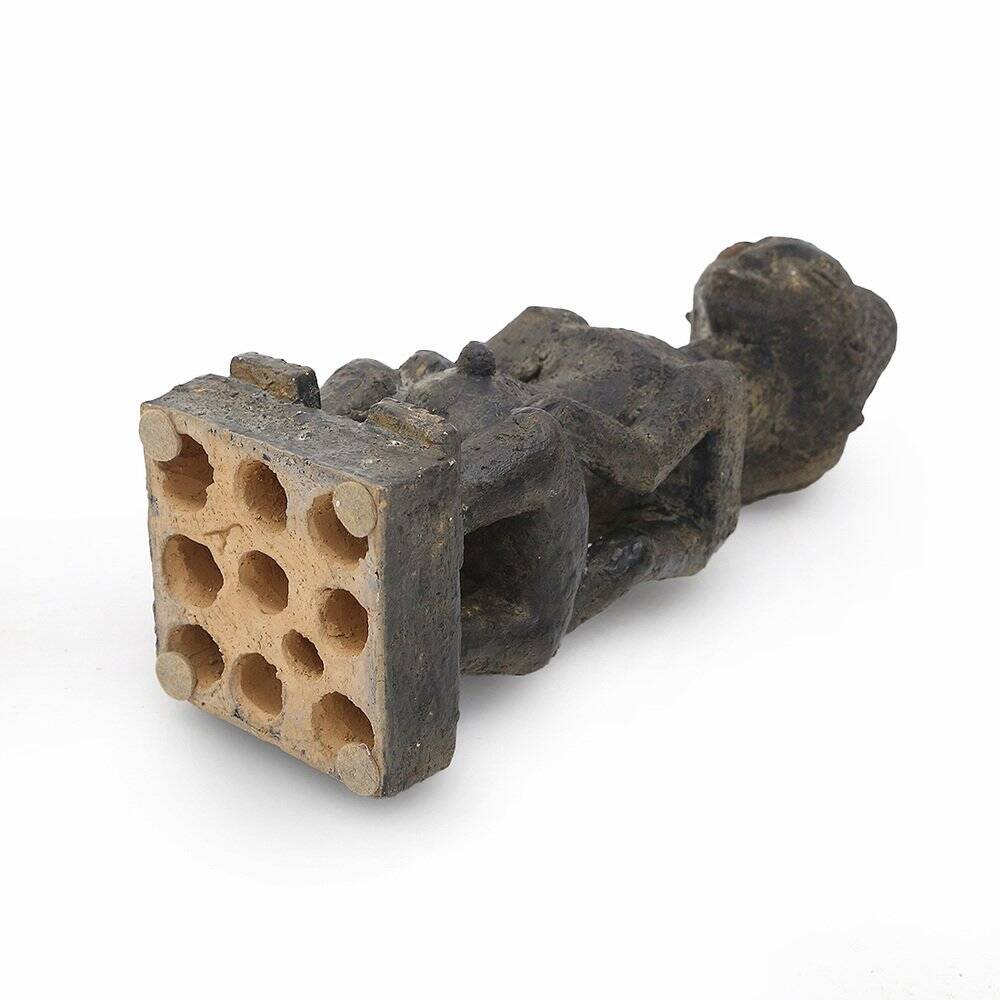 Ceramic statue inspired by Africa, 1960s