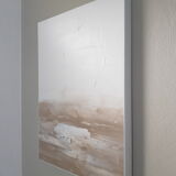 Tableau peinture abstraite minimaliste "CALIDO"