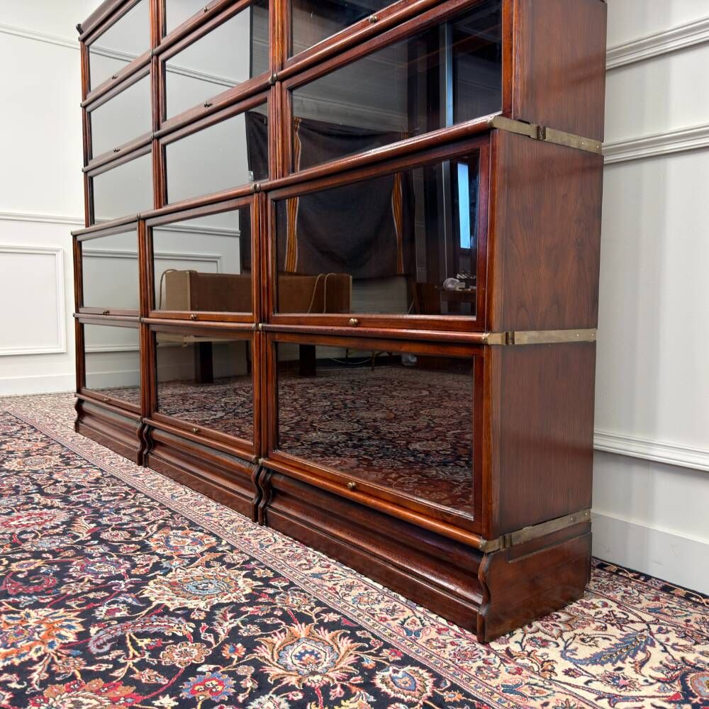 Bibliothèque de style Globe Wernicke anglaise classique