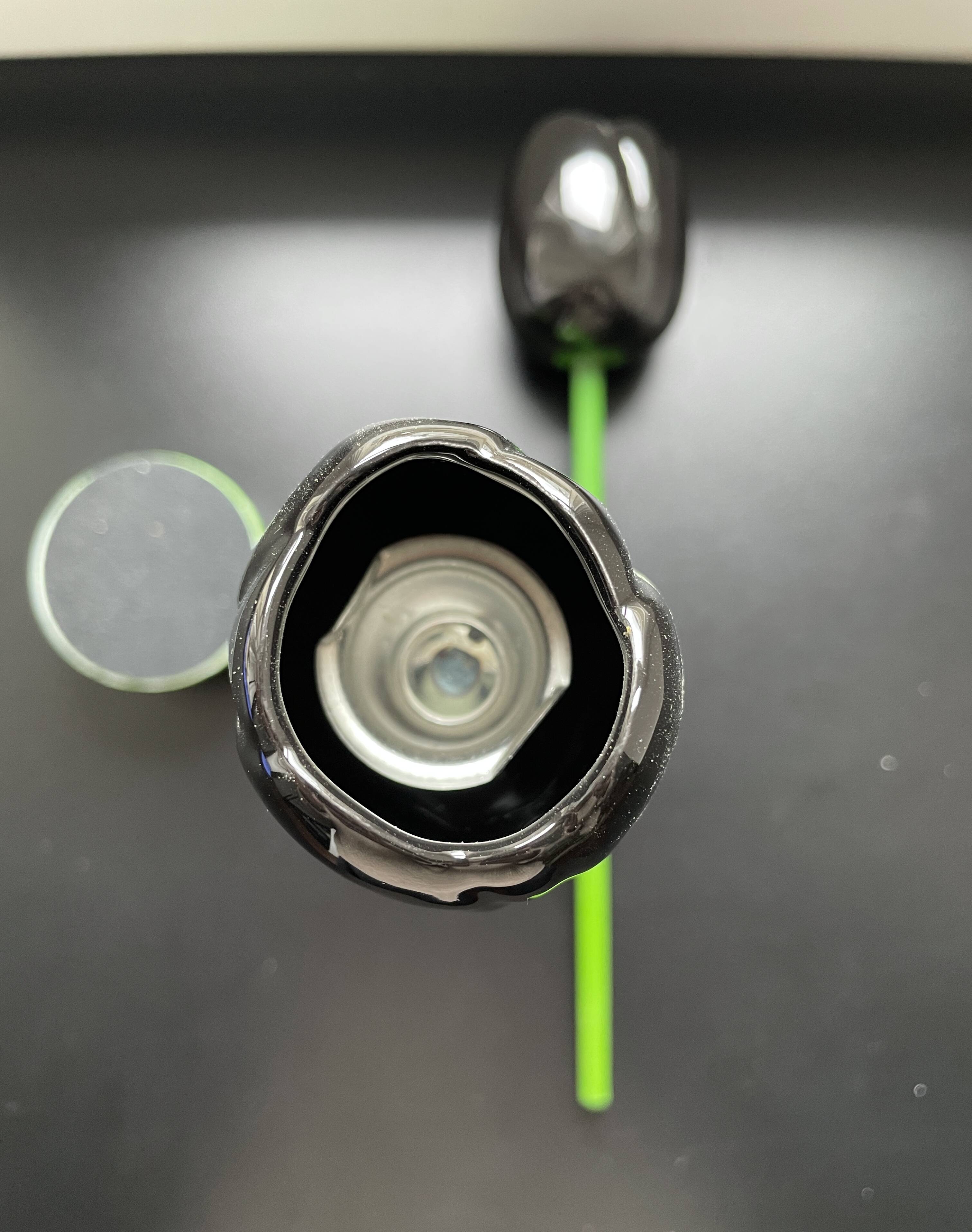 2 designer porcelain candlesticks "Tulip" - Taitu Milano - Rare vintage