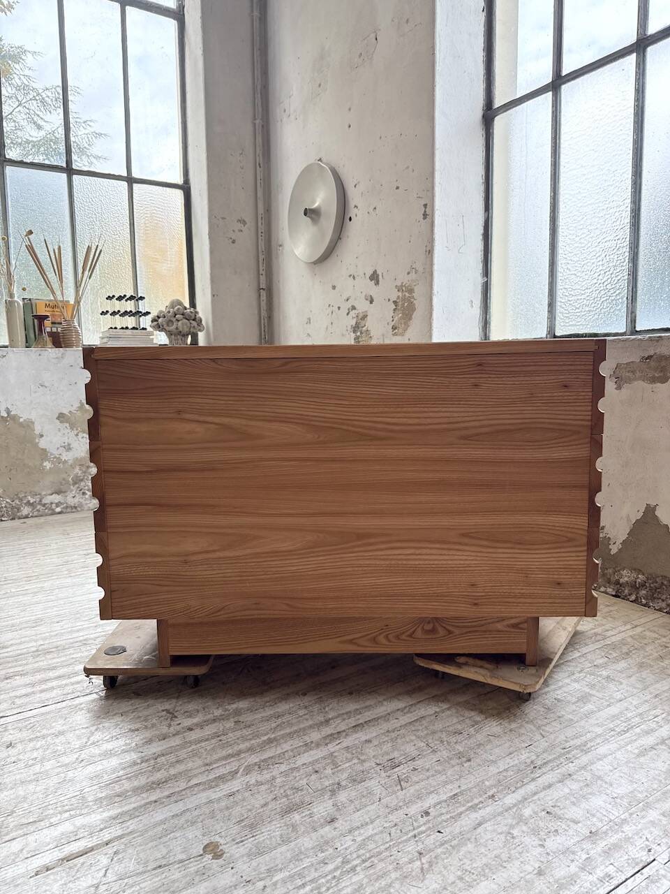 Solid oak chest of drawers Regain XL