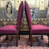 Pair of Haute Époque Renaissance - Louis XIII style chairs
