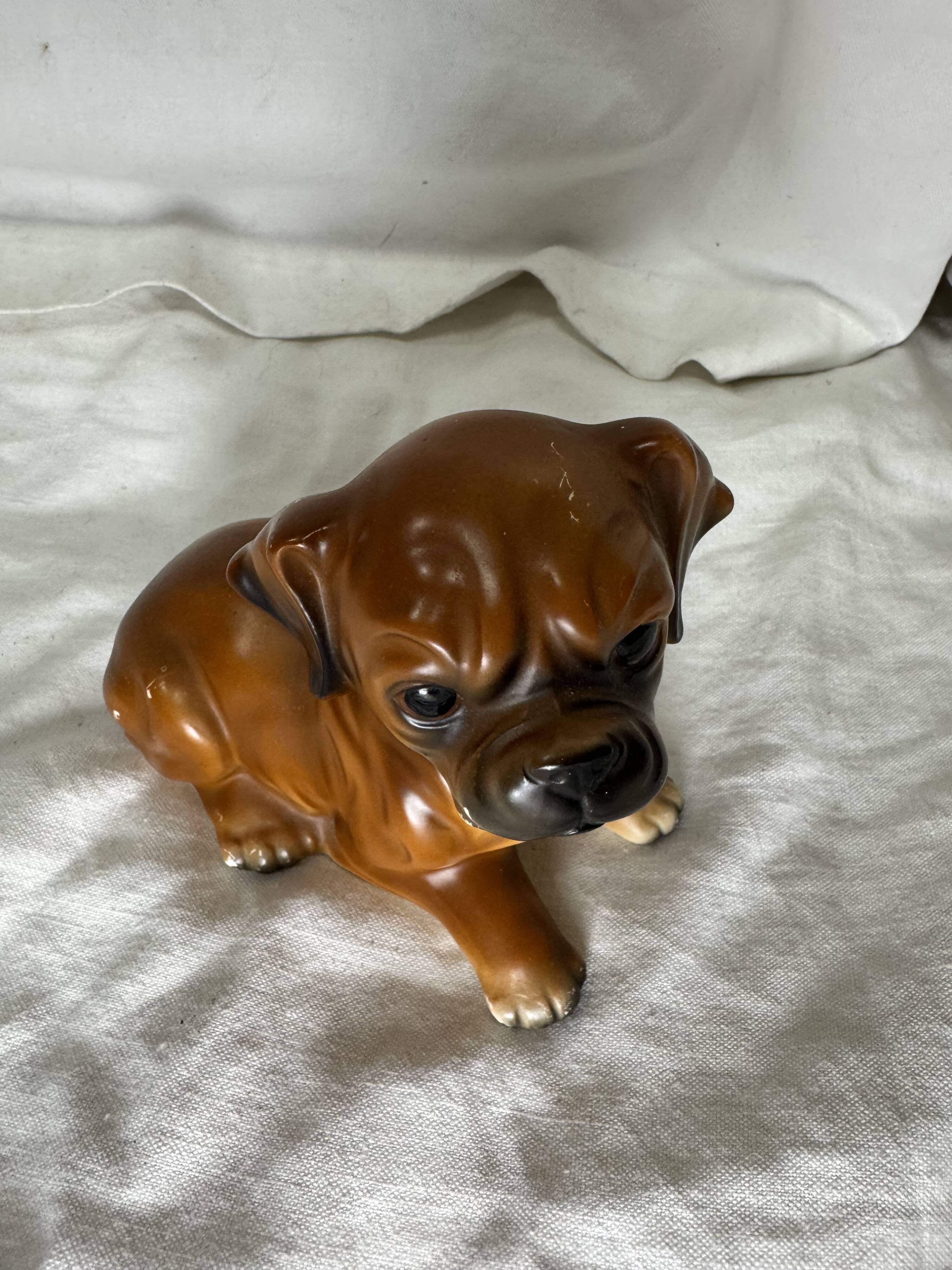 Ceramic dog