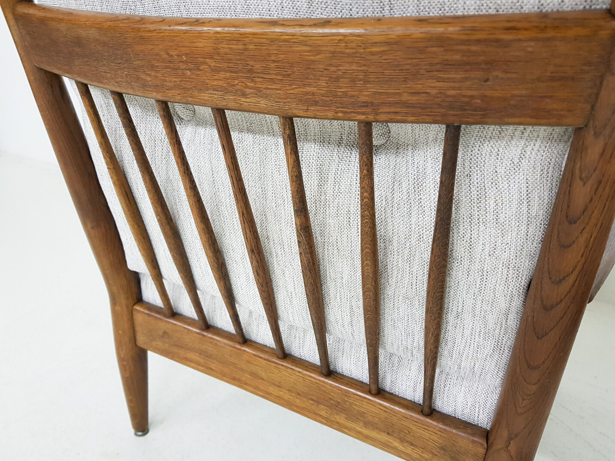 Set of 2 oak lounge chairs, The Netherlands 1960’s