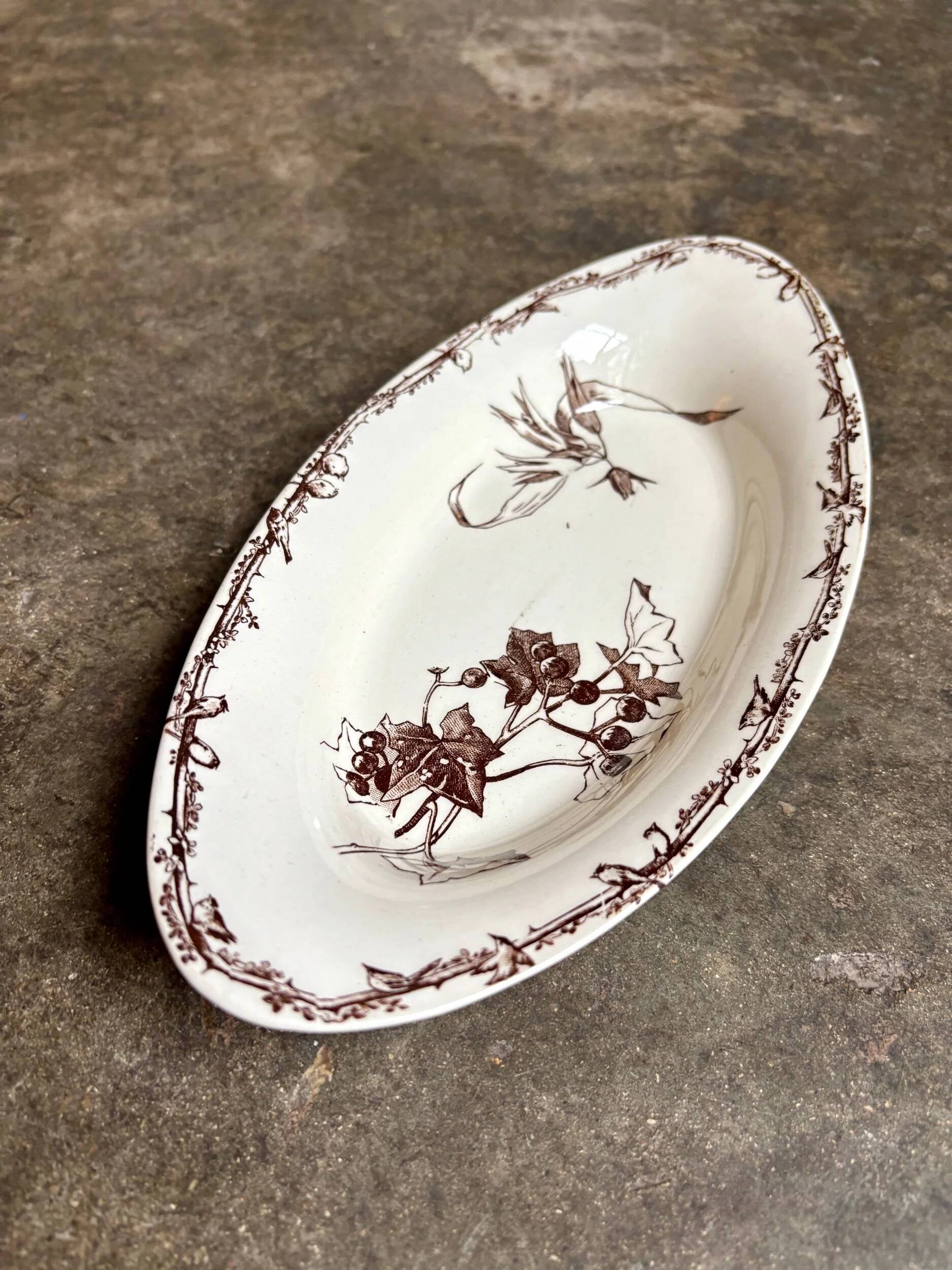 Ravier HB & Cie en terre de fer marron n°2