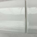 6068 mirror applique in mid-century modern style by Wilhelm Wagenfeld for Lindner, 1950s.