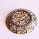 Neriage mosaic tea set by Jean Gerbino, Vallauris.