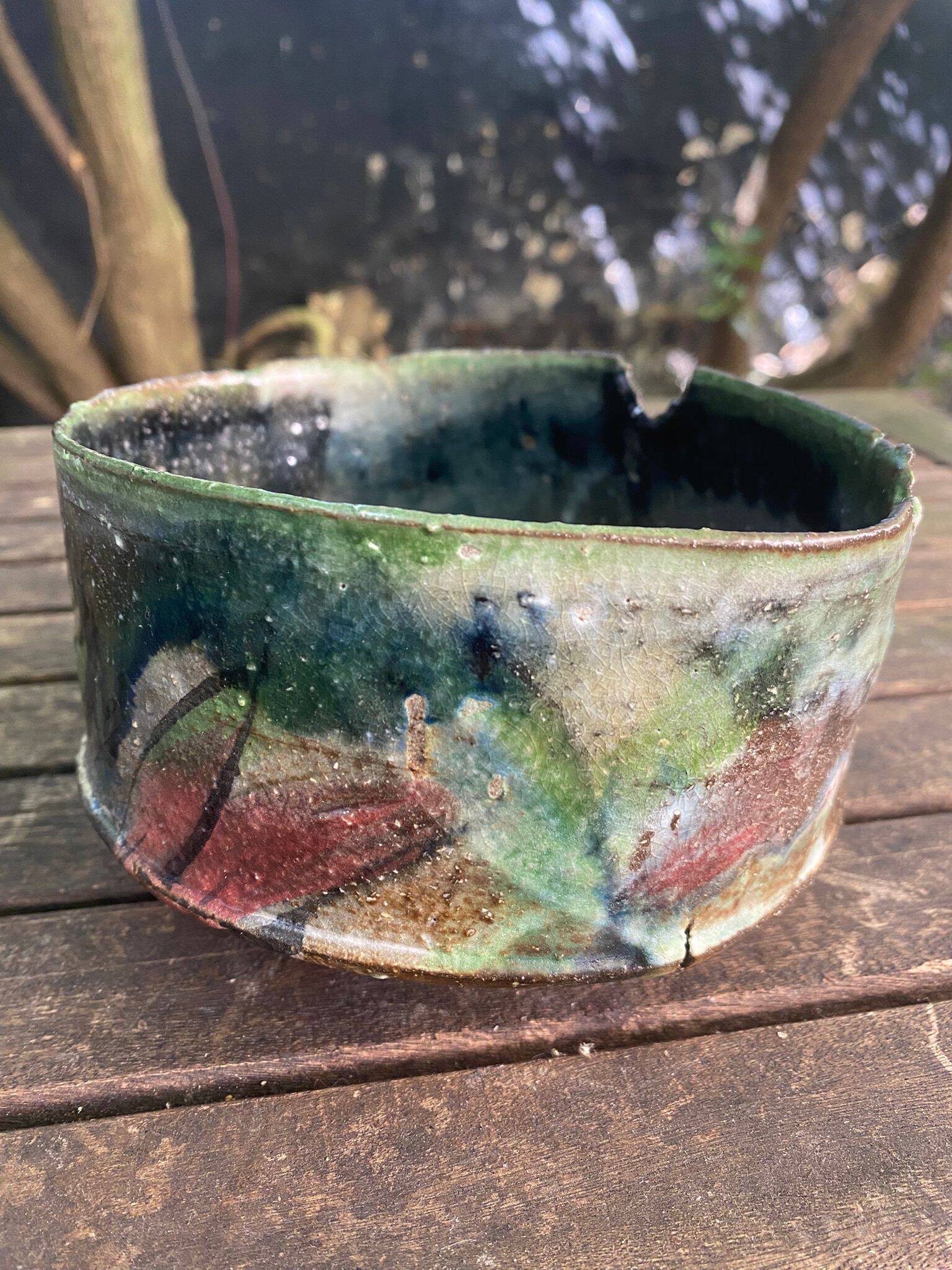 Contemporary ceramic bowl