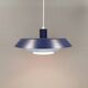 Lampe suspendue, conçue par Bent Karlby pour la société danoise LYFA en 1968, modèle Troika.