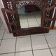 Mirror with shutters carved Indonesian