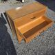 Vintage oak chest of drawers from the 60s