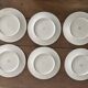 Set of 12 Pillivuyt plates – White porcelain