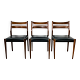 3 Scandinavian chairs 1960
