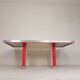 Ahrend Oda dining table desk with aluminium edge, 1950s