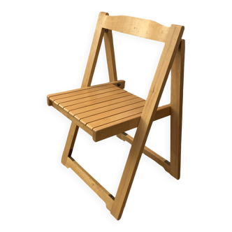 Chaise pliante style Aldo Jacober, années 60
