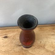 Lacquered wooden vase, Vietnam, 20th century.