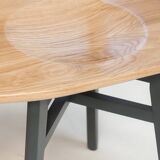 Bench seat vintage bistro chairs