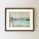 Painting "Mountain Lake", Pastel on paper, framed