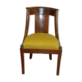 Mahogany gondola chair