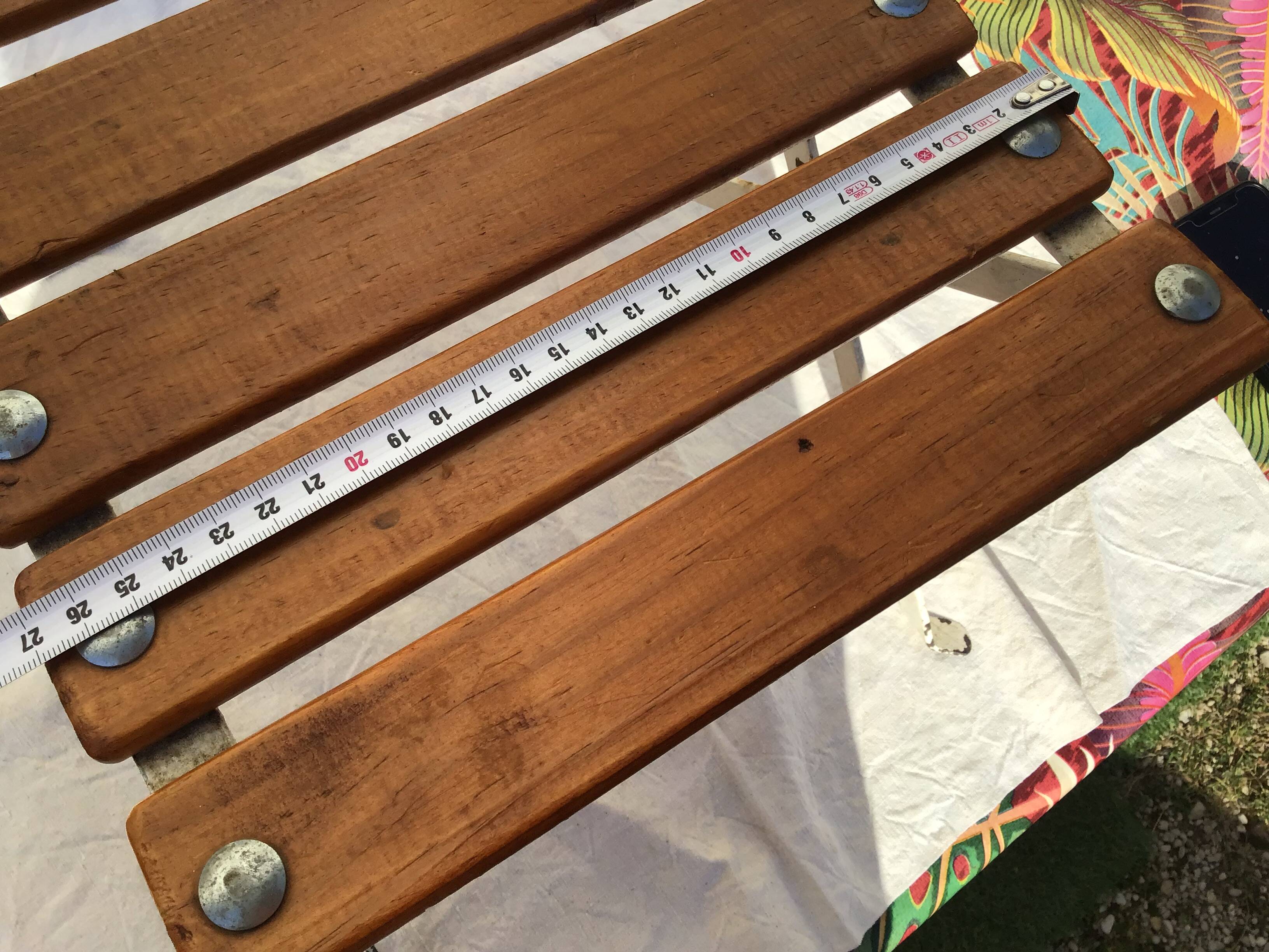 Wooden folding children's chair