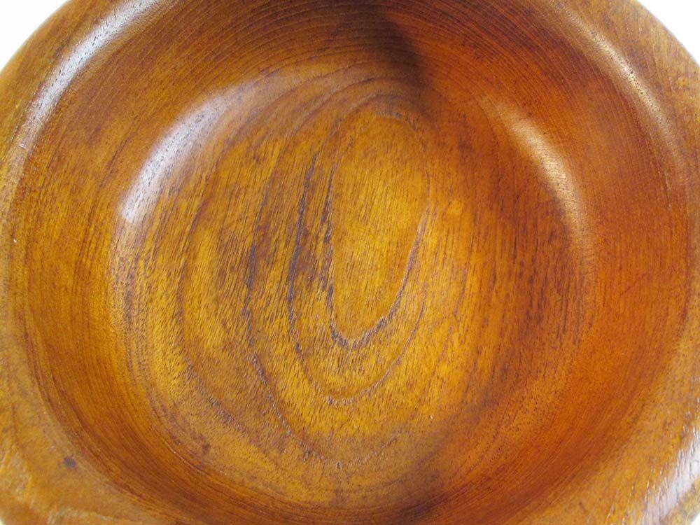 Teak wood salad bowl