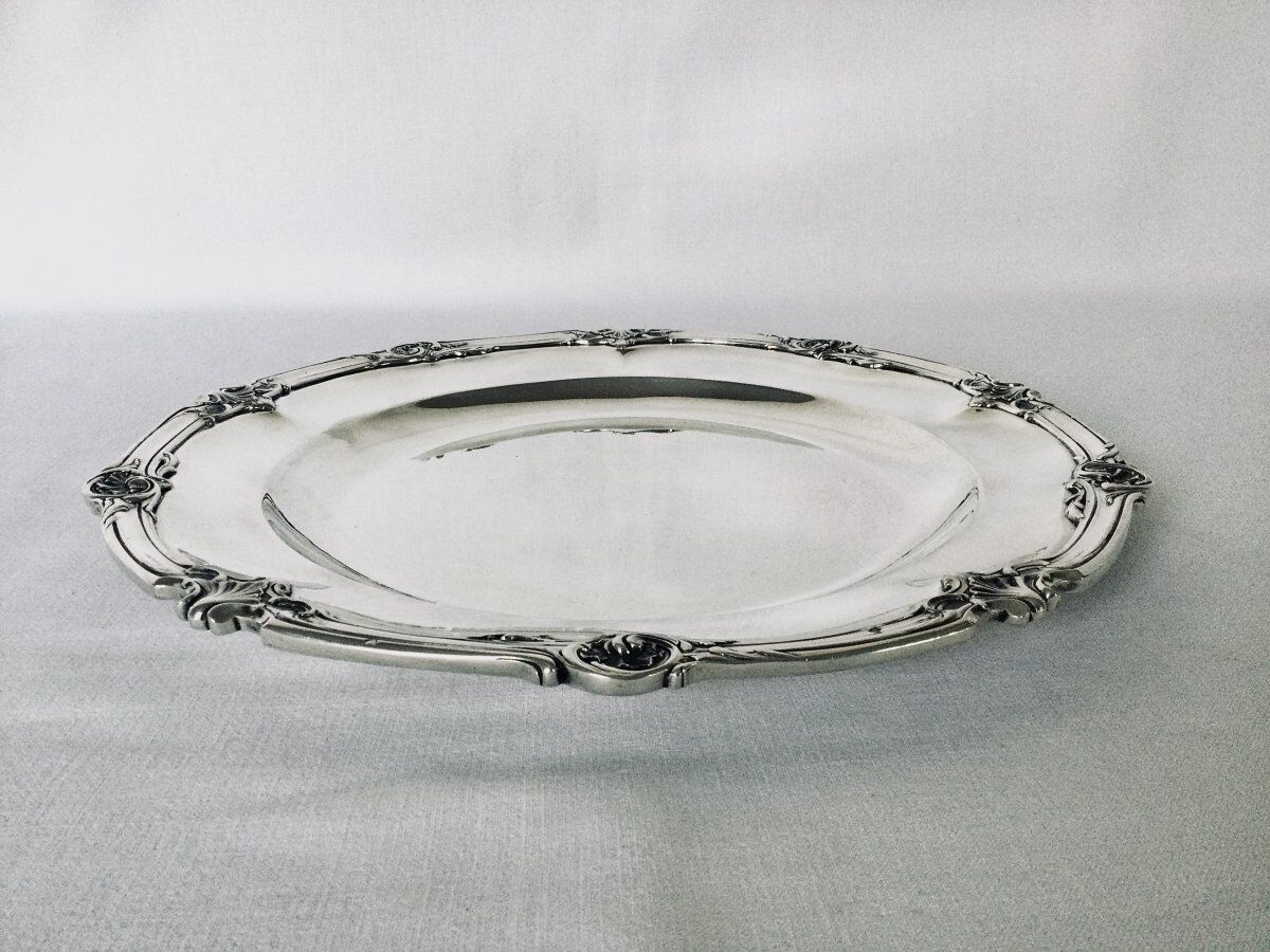 Eugène Lefebvre - Solid Silver Dish