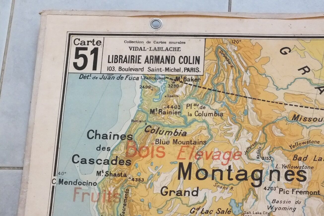 School Vidal-Lablache No.51 map United States