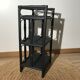 Rattan shelf, sofa end, vintage bedside table