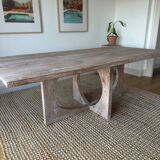 Mango wood dining table