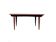 Table à manger vintage scandinave années 1960 extensible palissandre