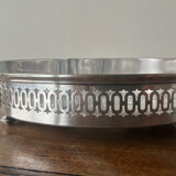 Serving tray with glass raviers