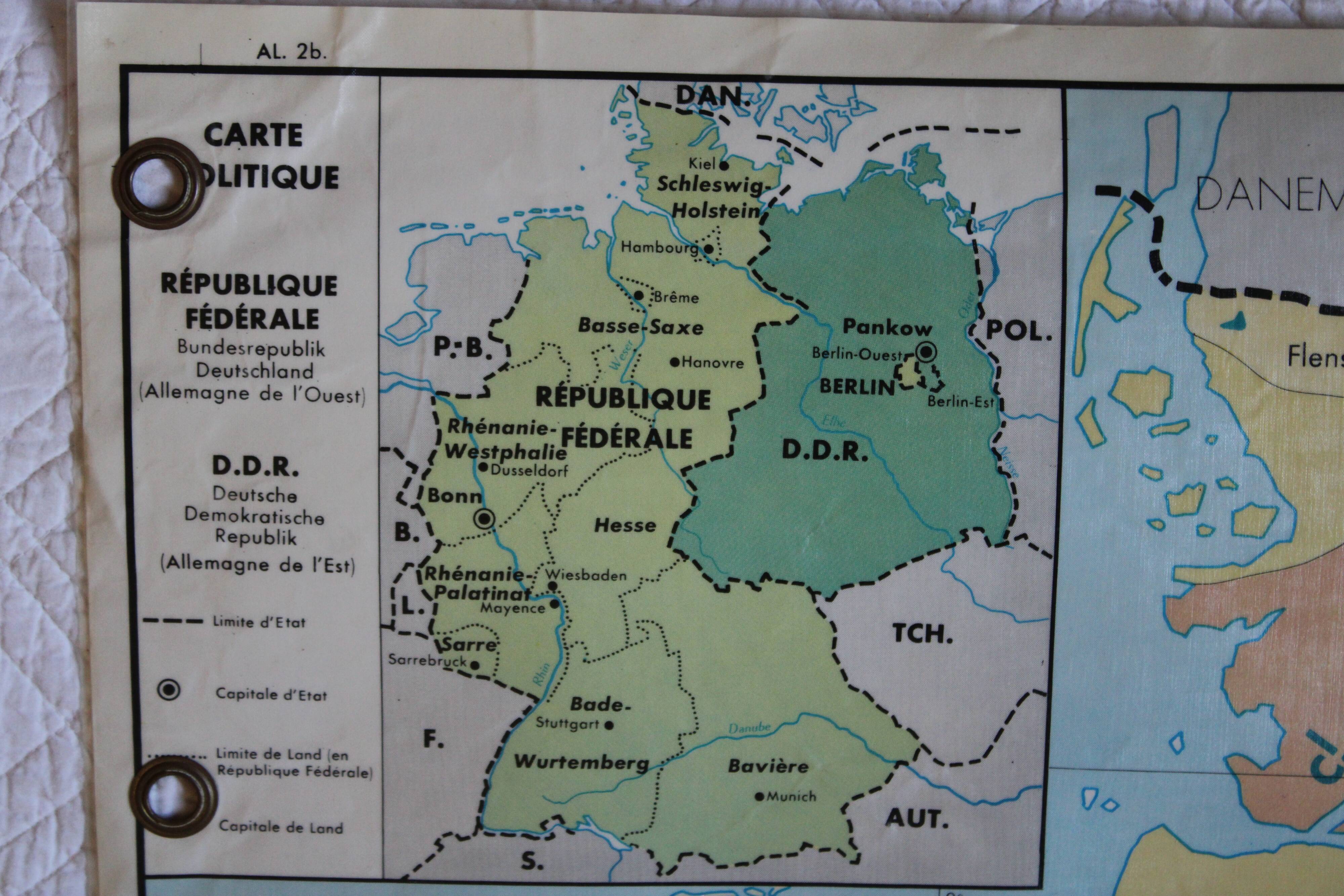 Old frg/gdr school map