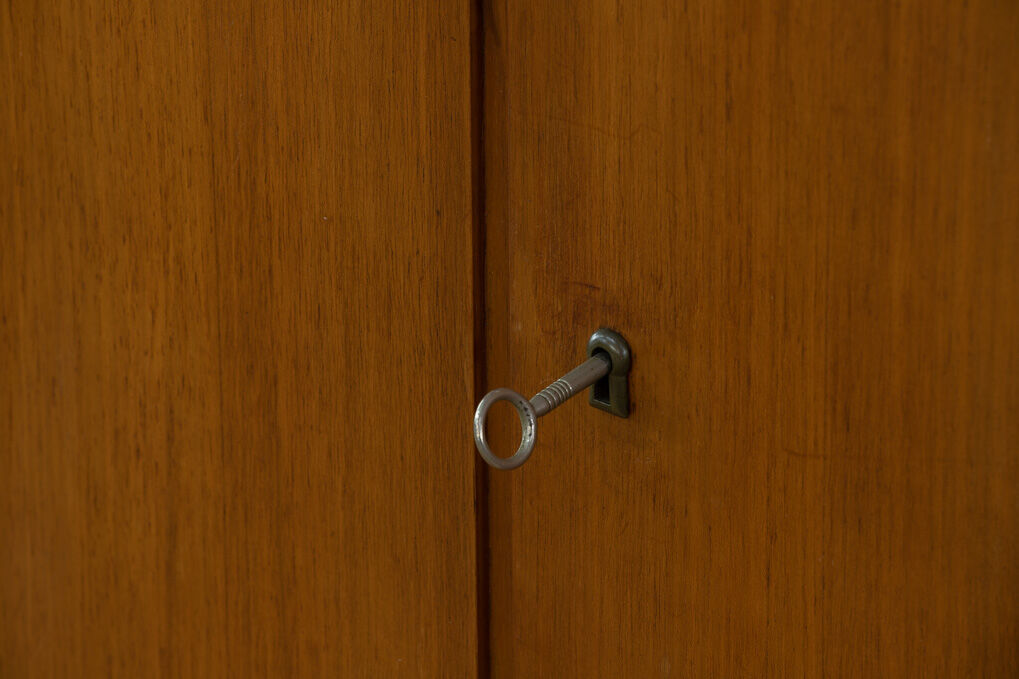 Vintage Scandinavian wardrobe – 102 cm