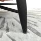 Fauteuil floating fox bois noir Red Edition