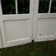 Oak arched bay window door H219xW267,5 small tiles