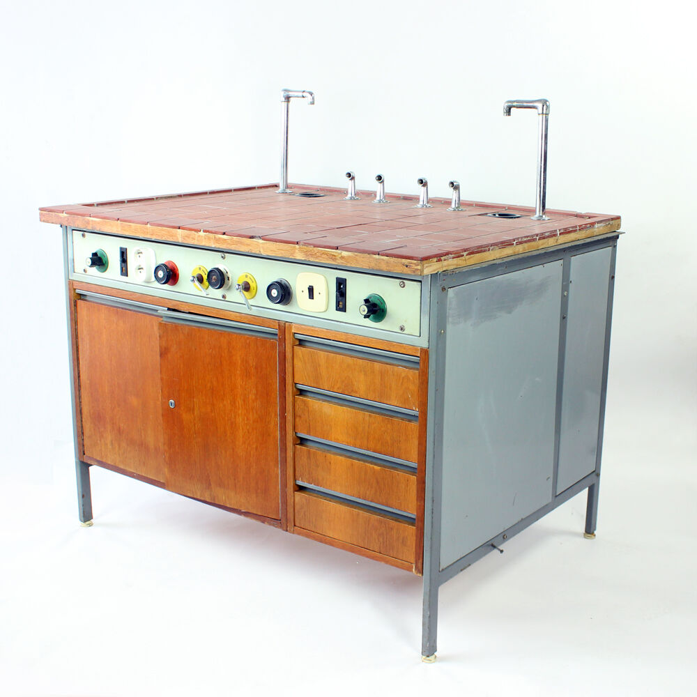 Industrial Laboratory Table, Czechoslovakia 1976