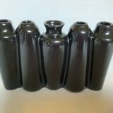 Black tulip flower spike vase