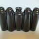 Vase tulipes pique fleurs noir