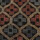 6x9 Pale Red & Yellow Geoemtric Kilim Rug, Handwoven Wool Antique Carpet