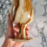 Onyx wine glass