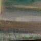 Peinture à l'huile sur carton toilé, vue de Florence, première moitié du XXe siècle