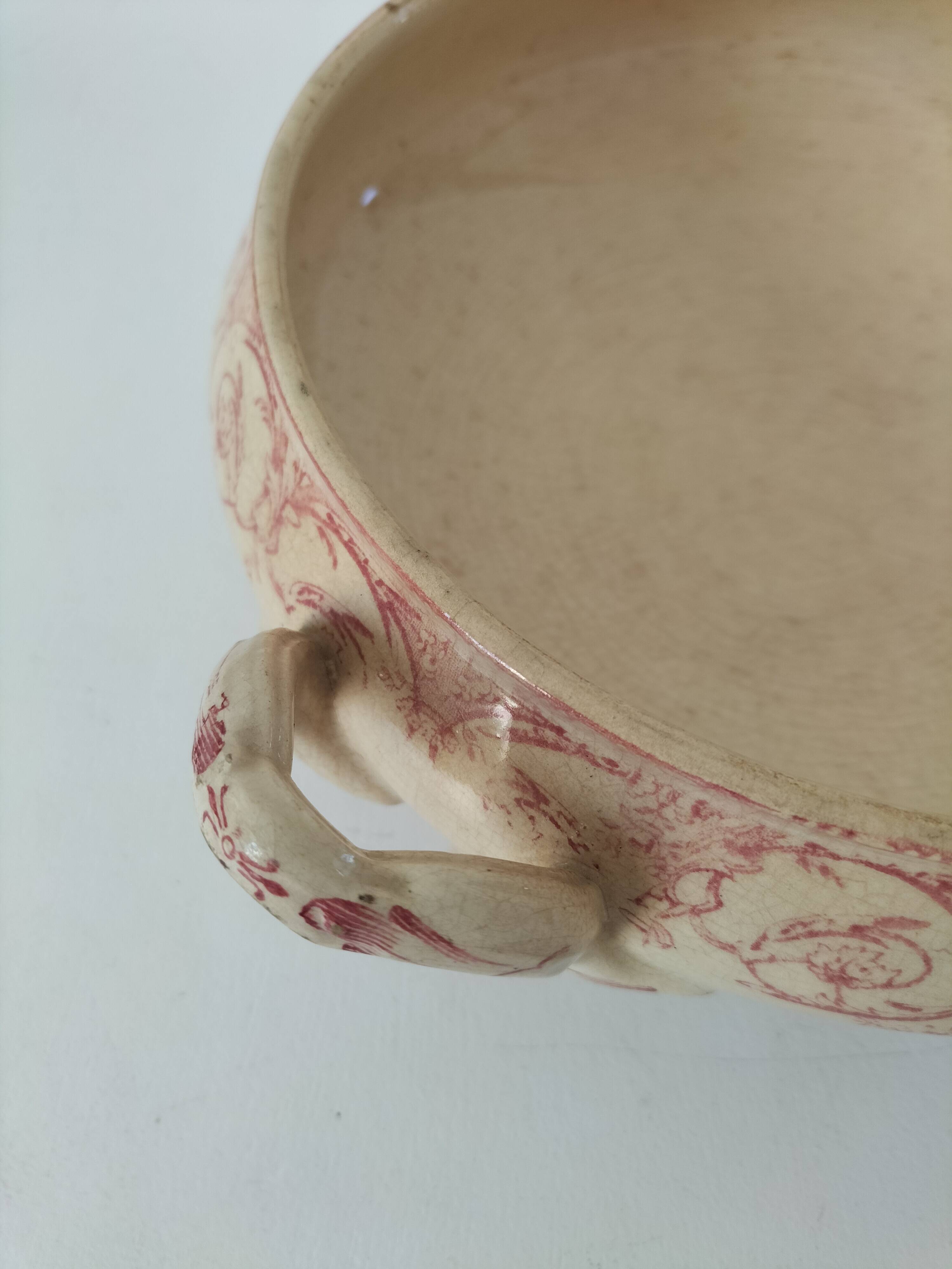 Vegetable dish Dubarry - Creil and Monterau 1880-1900