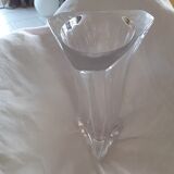 Large crystal vase, 70s