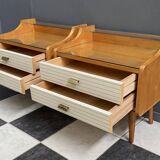 set of 2 nightstands from the 60s