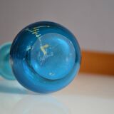 Vase by Michael Harris for Mdina studio in Malta 60s 70s