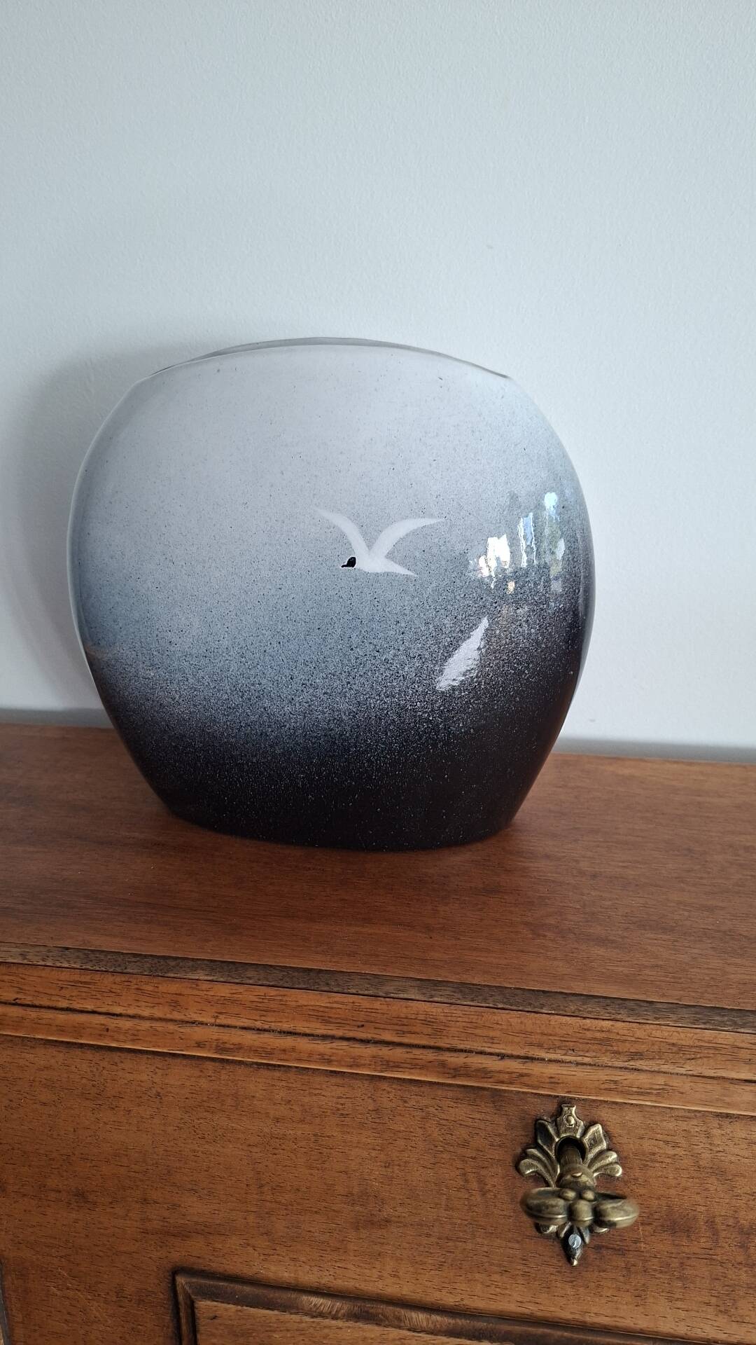 Vase Nittsjö Keramik (Måsen conçu par Thomas Hellström)