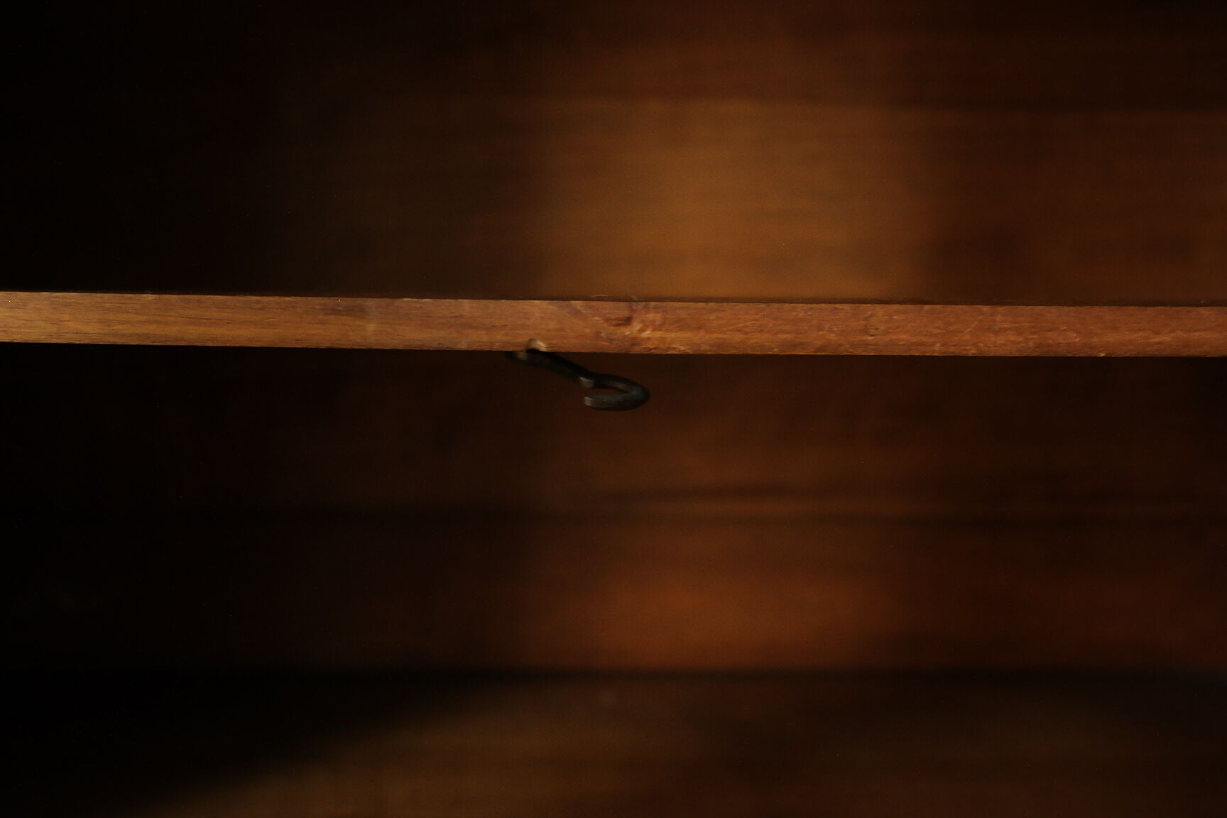 Louis XVI style music cabinet in walnut, 20th century.