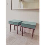 Paire de chevets vintage