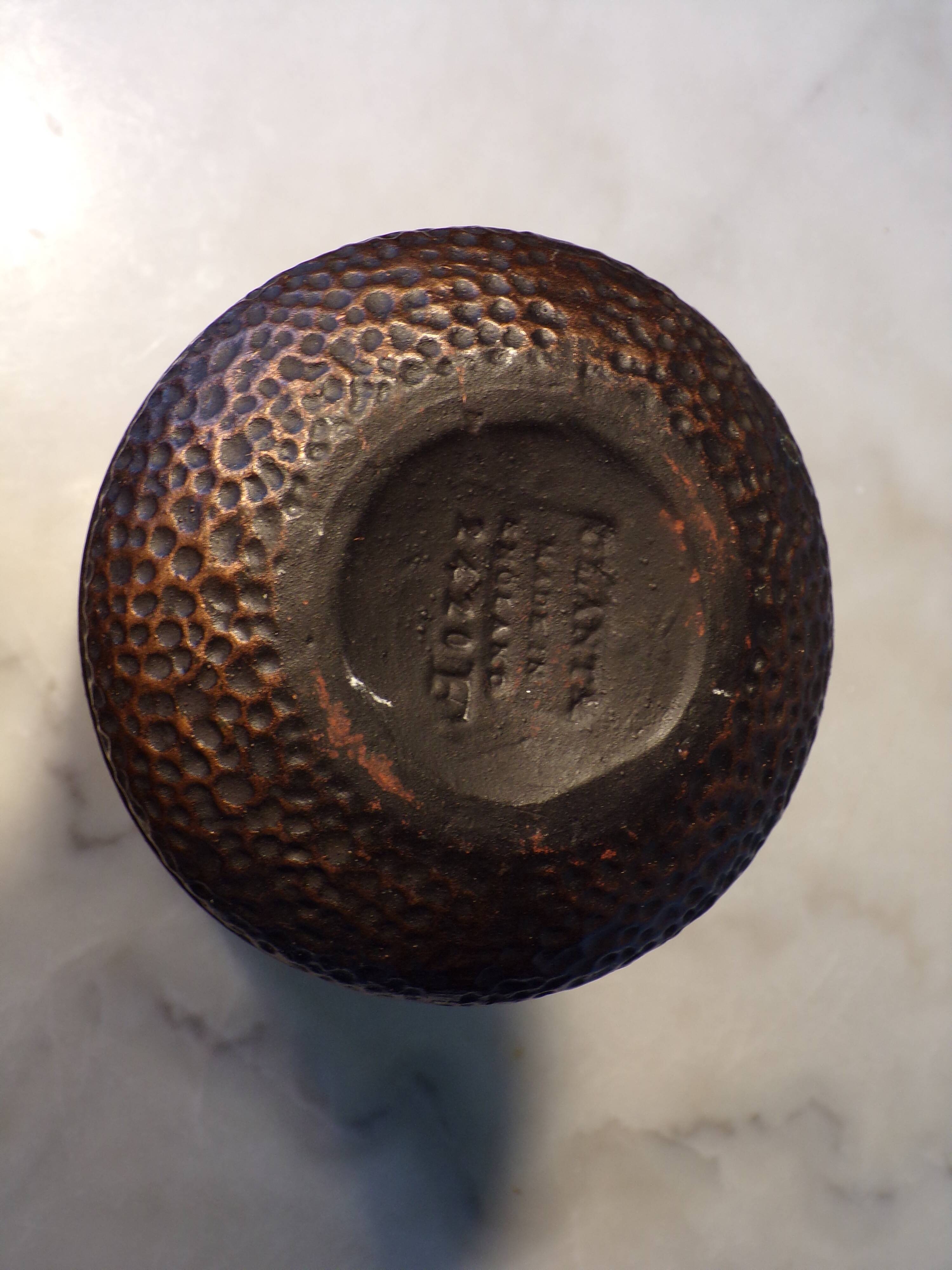 Clanta 2420F art deco vase by Henry Tooth