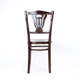 1950s Vintage Bistro Oak Chair, Czechoslovakia